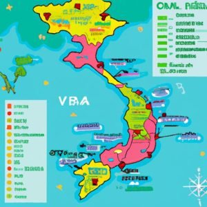 Bản đồ Việt Nam đồ Họa