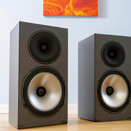 Bộ đôi loa JBL L50 trên phòng khách