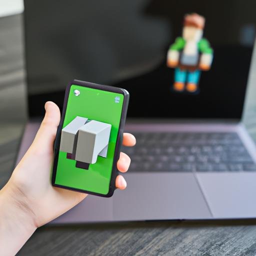 Chơi Minecraft PE trên điện thoại và laptop