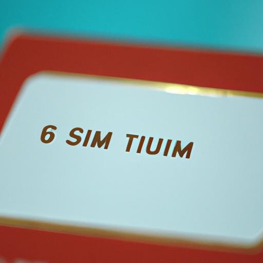 Chụp gần một thẻ 'sim trung quân'