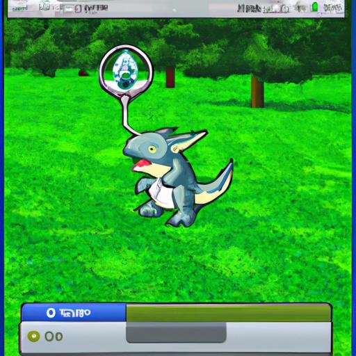 Một chụp màn hình về Pokemon sáng bóng hiếm trong Pokemon OA Emerald