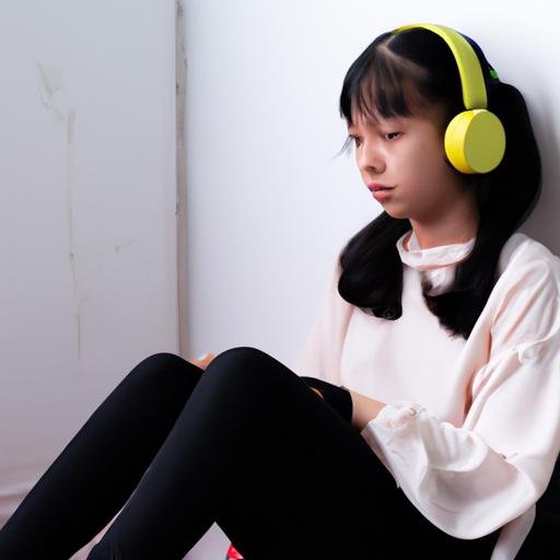 co gai nghe nhac ket thuc khong vui remix tren saan nha
