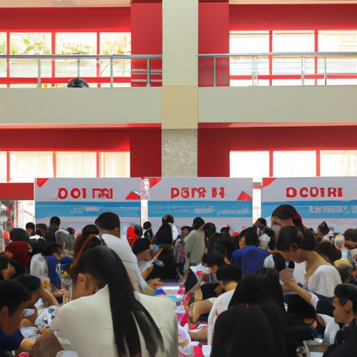 Hội chợ việc làm tại Coopmart Đức Phổ