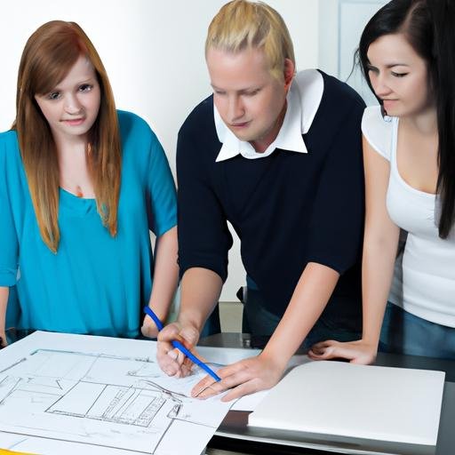 Khóa đào tạo AutoCAD với một nhóm học viên