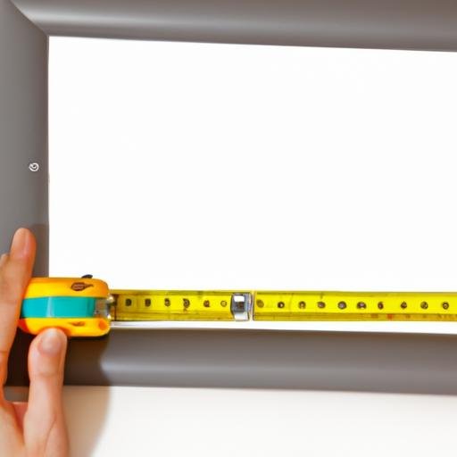 Đo chiều rộng màn hình của tablet 14 inch bằng thước đo.