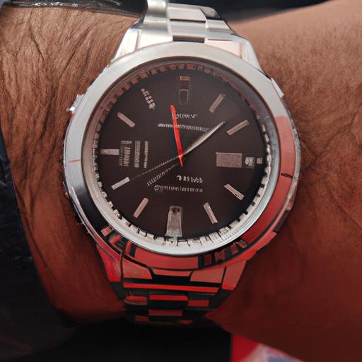 Đồng hồ Bulova 96C131 được đeo trên cổ tay tạo nên phong cách sang trọng và lịch lãm.