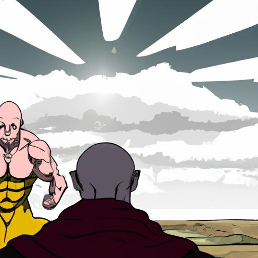 Màn đôi công giữa God và Saitama trong One Punch Man
