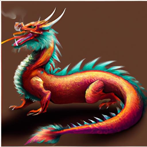 Minh hoạ hình ảnh rồng huyền thoại trong trò chơi kiểu hùng