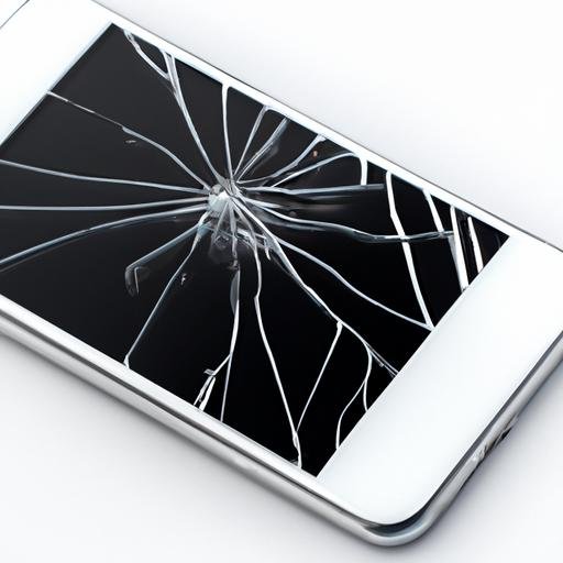 iPhone bị vỡ màn hình do bị ném khi reset liên tục