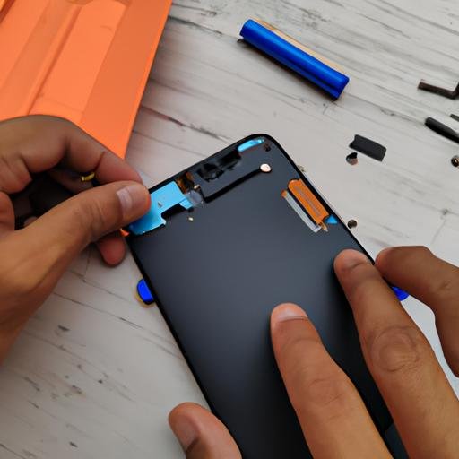 Lắp lại nắp sau sau khi thay pin Redmi 7 để đảm bảo máy hoạt động tốt nhất.