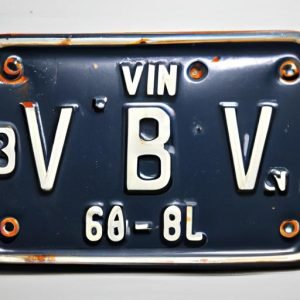 Lịch Sử Biển Số Xe ô Việt Nam