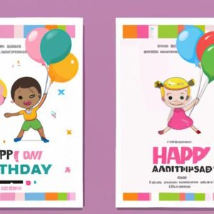 Mẫu Thiệp Mời Sinh Nhật đẹp File Word