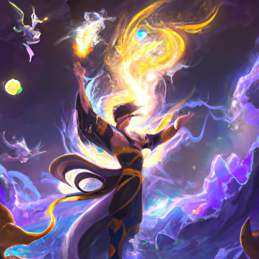 Minh họa tuyệt đẹp của một phép thuật kì diệu trong Heroes Evolved Trung Quốc.