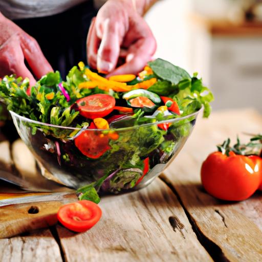 Món salad đầy vitamin giúp tăng cường sức khỏe và giảm cân hiệu quả.