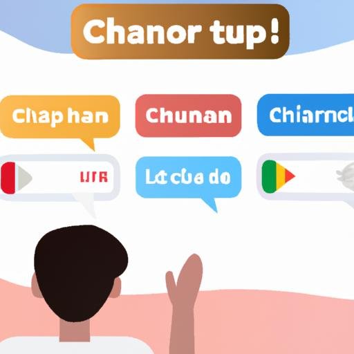 Người dùng Chat Room 1 để học ngôn ngữ mới thông qua cuộc trò chuyện với người bản xứ