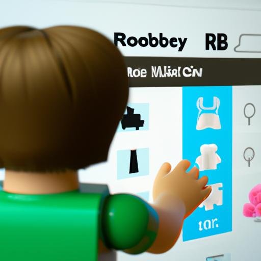 Người dùng tìm kiếm và chọn một món đồ Limited trên trang web Roblox