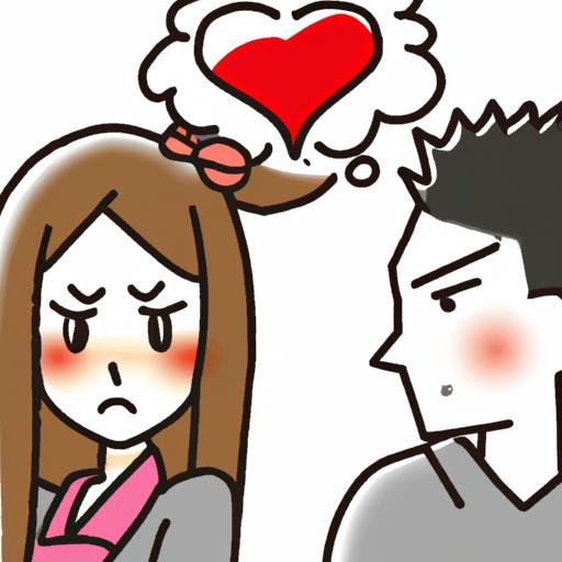 Người phụ nữ nhìn người yêu của mình với nghi ngờ