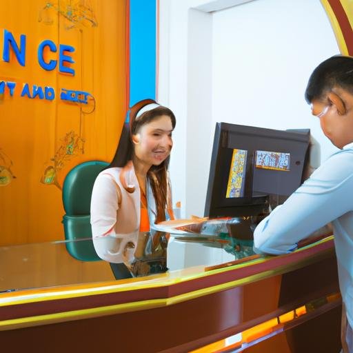 Nhân viên ngân hàng ACB Long Biên nhiệt tình và tận tâm hỗ trợ khách hàng về các vấn đề tài chính