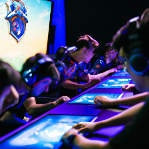 Nhóm game thủ thi đấu căng thẳng trong Heroes Evolved Trung Quốc.