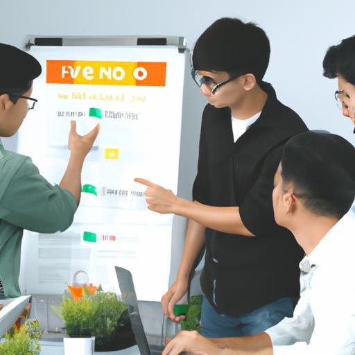 Một nhóm người thảo luận về các lợi ích của việc sử dụng viet69 met trong chiến lược SEO.