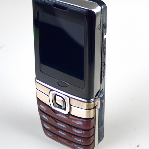 Nokia 6660 với chụp ảnh và các nút điều chỉnh âm lượng được hiển thị từ phía bên.