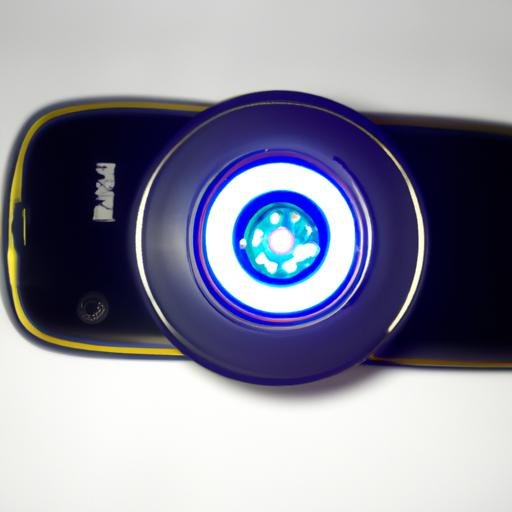 Ống kính máy ảnh Nokia N82 với đèn LED