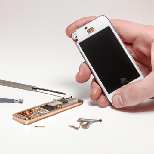 Phân tách linh kiện từ xác iPhone 4s
