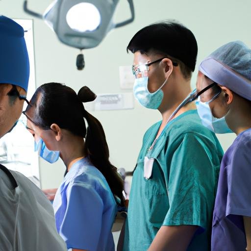 Bác sĩ và y tá cùng nhau làm việc tại phòng cấp cứu của Bệnh viện Long Xuyên.