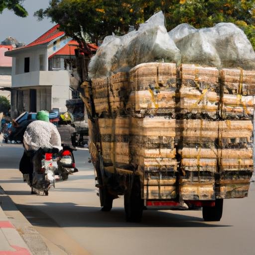 Phương tiện vận chuyển sản phẩm thành long sáng tạo