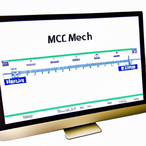 So sánh đơn vị đo inch và cm trên màn hình máy tính.