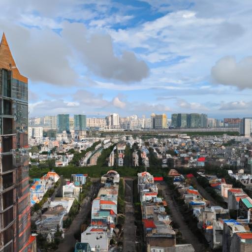 Tầm nhìn đẹp lung linh từ căn hộ tầng cao tại 117 Vũ Huy Tấn, phường 3, quận Bình Thạnh