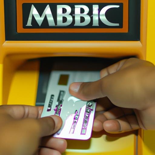 Sử dụng thẻ MB để rút tiền tại cây ATM