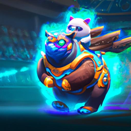 Người chơi sử dụng Volibear Rừng để bất ngờ tấn công kẻ địch từ phía sau.