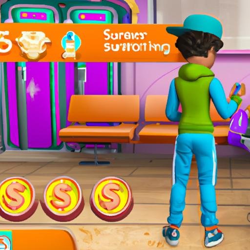 Người chơi Subway Surfers mở khóa trang phục mới cho nhân vật bằng tiền game trong trò chơi.