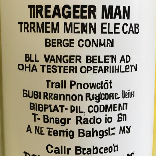 Thành phần dầu con hổ trắng được ghi trên nhãn chai