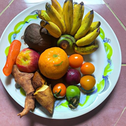 Thực phẩm làm đẹp khuôn mặt từ trái cây và rau xanh