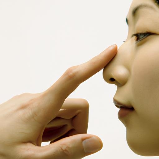 Nụ cười chân thành của em khi chạm vào khuôn mặt anh