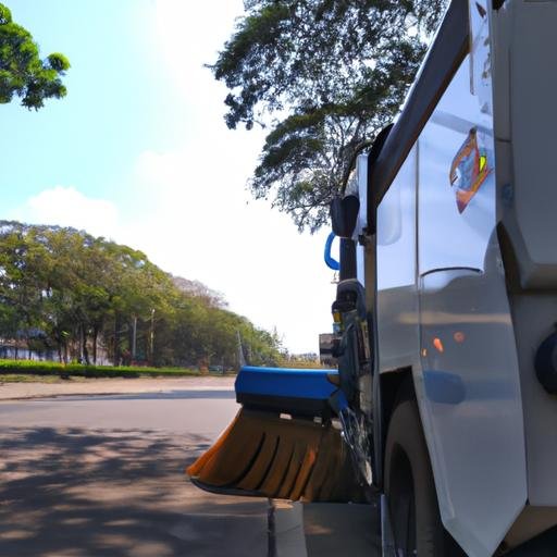 Xe quét đường là giải pháp an toàn, hiệu quả trong việc vệ sinh môi trường