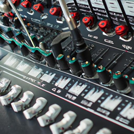 Analog Mixer sử dụng trong xử lý âm thanh không gian