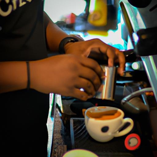 Barista Karofi chuẩn bị những ly cà phê ngon tuyệt tại quán