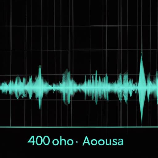 Đồ thị hàm cos biểu diễn sóng âm với tần số 440 Hz.