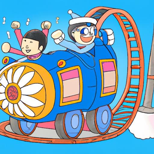 Doraemon và Nobita trên chiếc Máy Thời Gian nổi tiếng