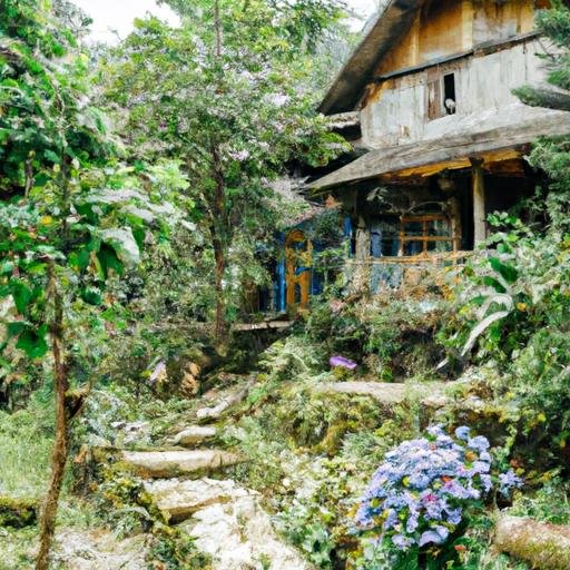 Một homestay ấm cúng và đồng quê, nằm dọc theo con đường đẹp như tranh của Đường 19 tháng 5 Buôn Ma Thuột.