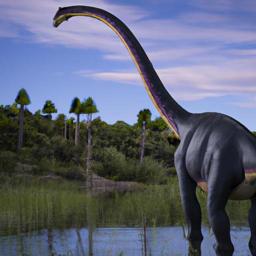 Những chú khủng long Brachiosaurus rất được yêu thích trong HNT Chơi Game Jurassic World, một hình ảnh thật tuyệt vời với Brachiosaurus đứng cao trên bờ hồ xanh dịu.