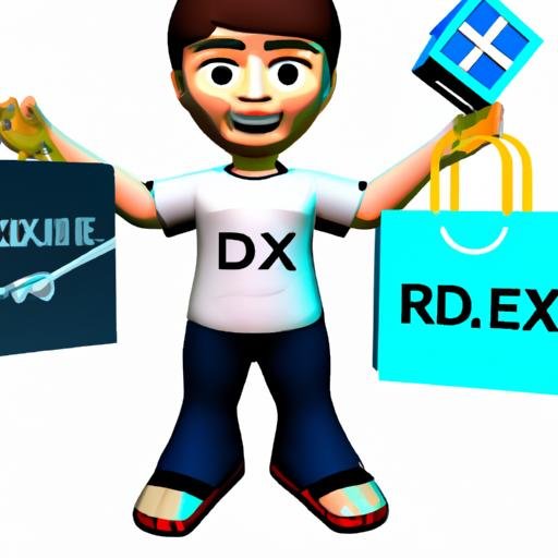 Người chơi Roblox hạnh phúc khoe vật phẩm mới mua bằng Robux de miễn phí