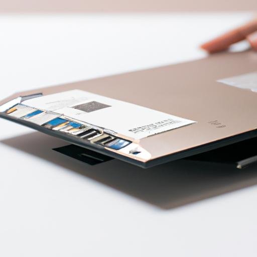 Một người đang nhìn vào một chiếc laptop với bộ xử lý i7