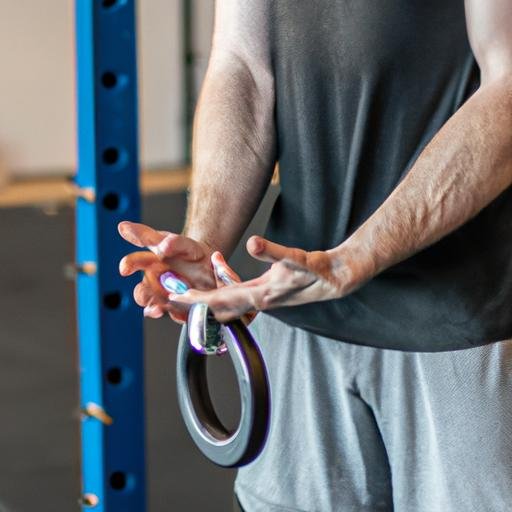 The user tracks his workout performance with the Oura ring