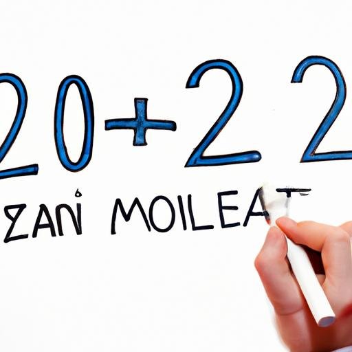 Một người giải một bài toán trên bảng trắng liên quan đến việc tính 22 2 âm là số dương trong năm 2019.