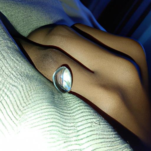 The Oura ring tracks sleep patterns and provides suggestions for better sleep