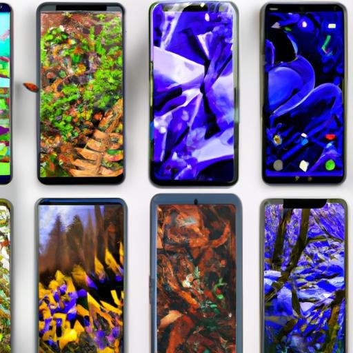 Nhiều Nokia X7 với hình nền khác nhau